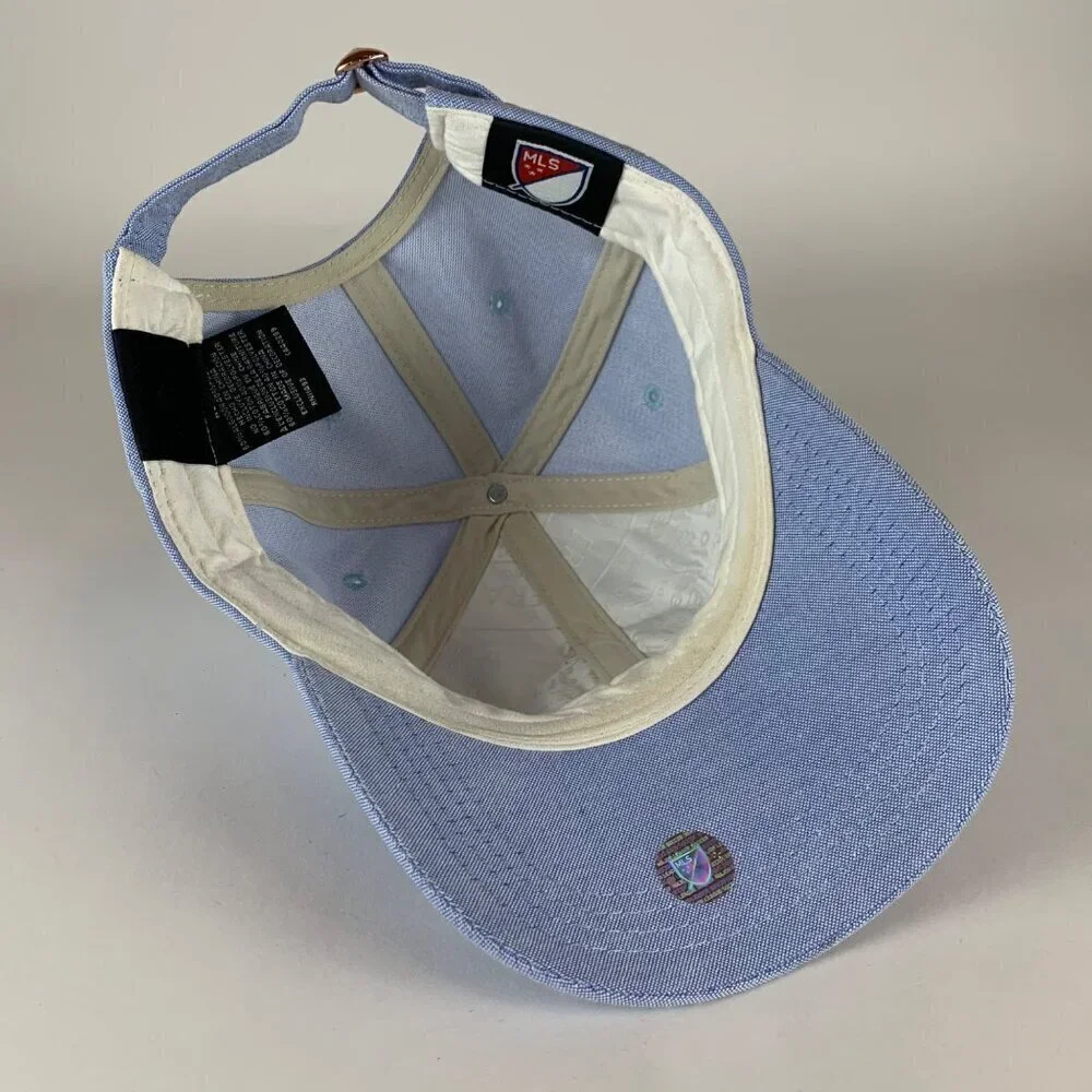 Atlanta United FC MLS Womens Blue New Era Black Label Relaxed Fit Strapback Hat